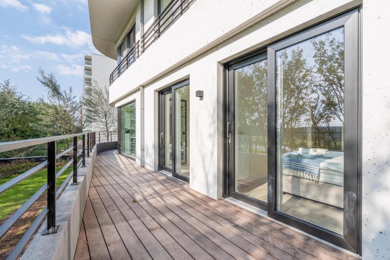 The Waves-Luxurious 3Bedroom App W Big Terrace & Garage Ostend Exterior photo