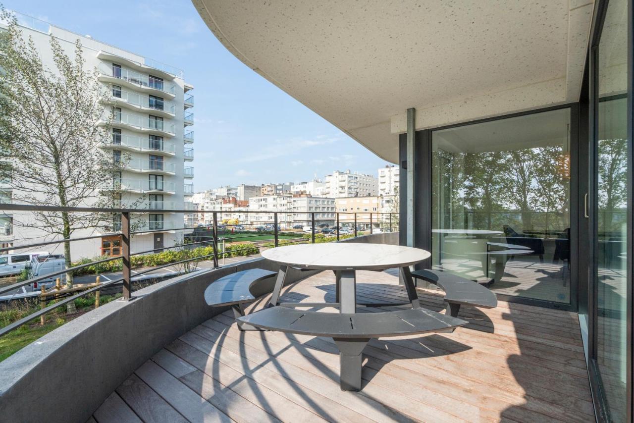 The Waves-Luxurious 3Bedroom App W Big Terrace & Garage Ostend Exterior photo